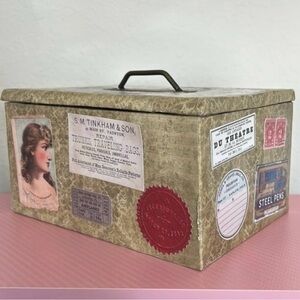 Handmade Vintage Style Decorative Storage Box